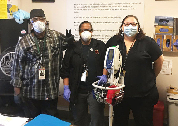 Central City Concern - Hooper Staff In PPE