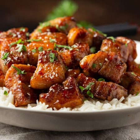 Braised Pork on Rice (Lǔ ròu fàn)