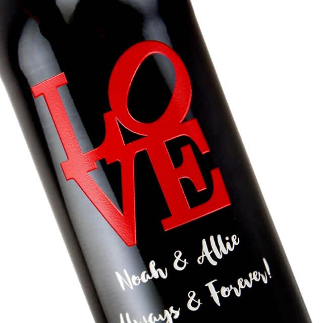 Personalized Valentine's Day Wine Gifts | EtchingX