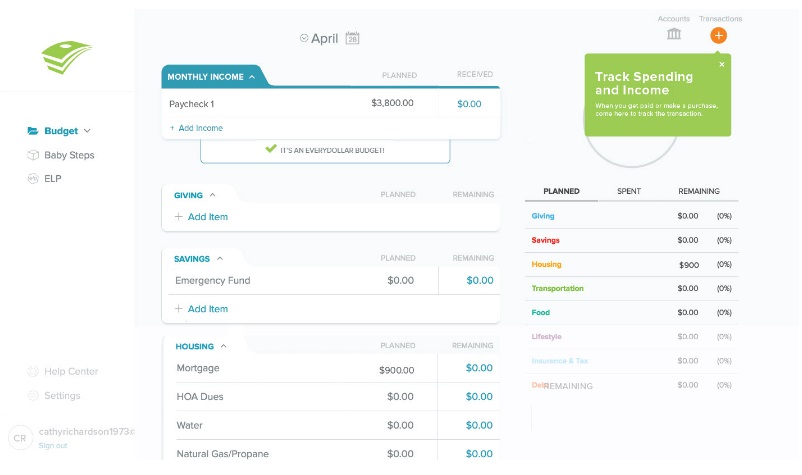 Everydollar Screenshot 5