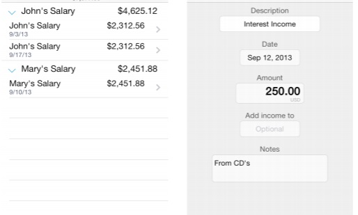 Home Budget Screenshot 5