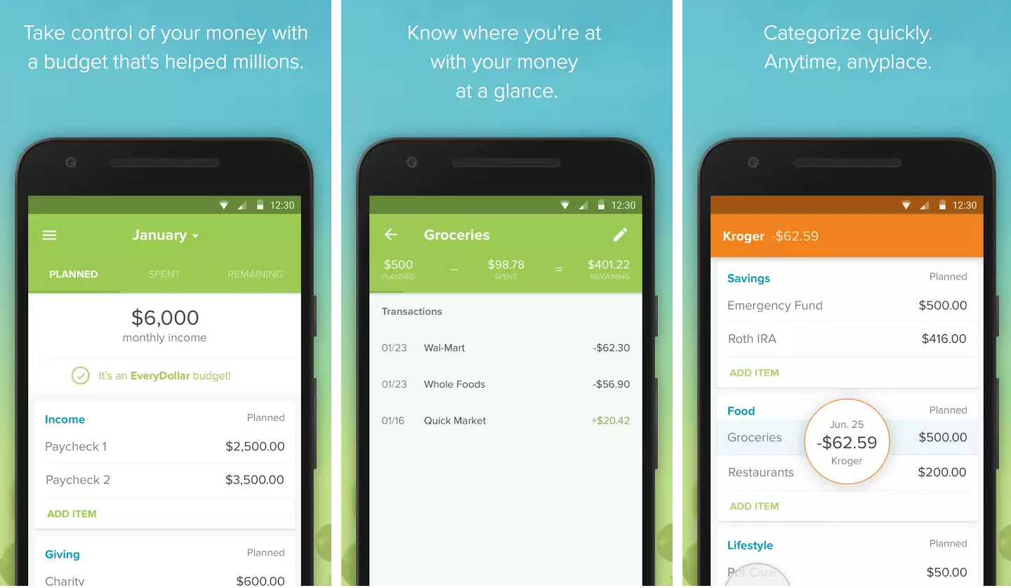 Every Dollar App