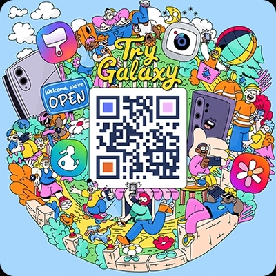 QR-Code von Try Galaxy.