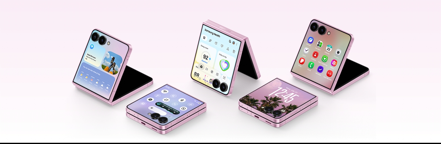 One UI 9 auf dem Frontdisplay des Galaxy Z Flip8