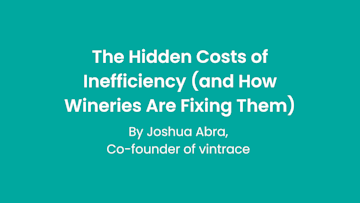 The Hidden Costs of Inefficiency (and How Wineries Are Fixing Them)