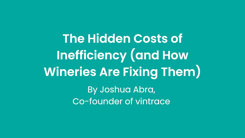 The Hidden Costs of Inefficiency (and How Wineries Are Fixing Them)