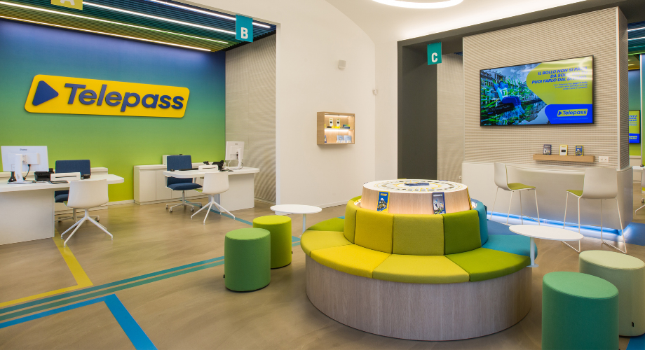 Il Telepass Store di Torino è uno dei centri Telepass a cui i clienti si possono rivolgere per avere assistenza.