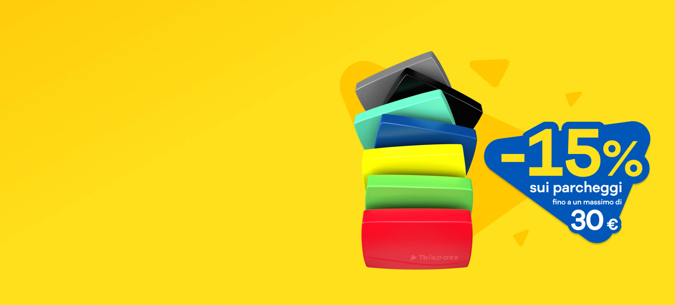Offerta Telepass Privati Hero Banner