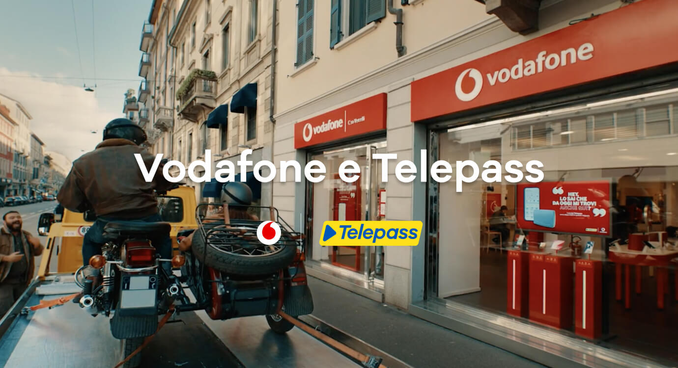 Partnership Vodafone e Telepass