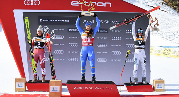 Sofia Goggi trionfa alla Coppa del Mondo di Sci Alpino