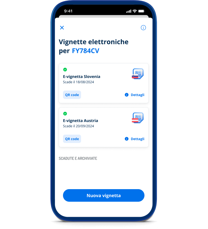 Servizio Vignette Elettroniche Privati Come Funziona List - Step 3