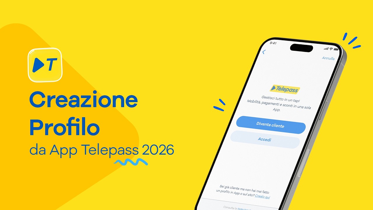 Creazione profilo app Card Full Image