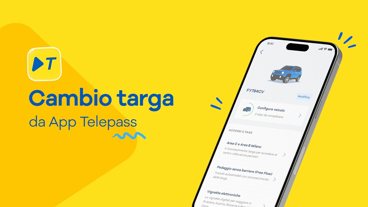 Cambio targa Card Full Image