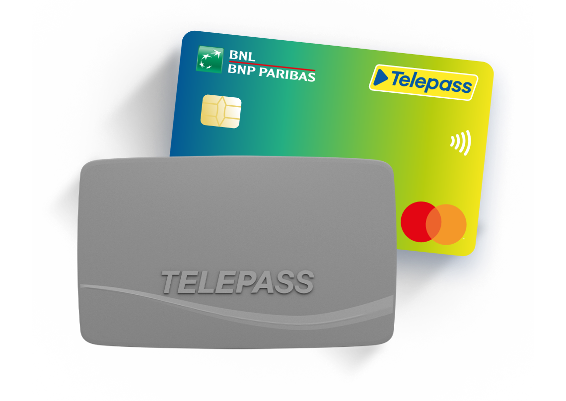 Telepass Pay Card X e Dispositivo