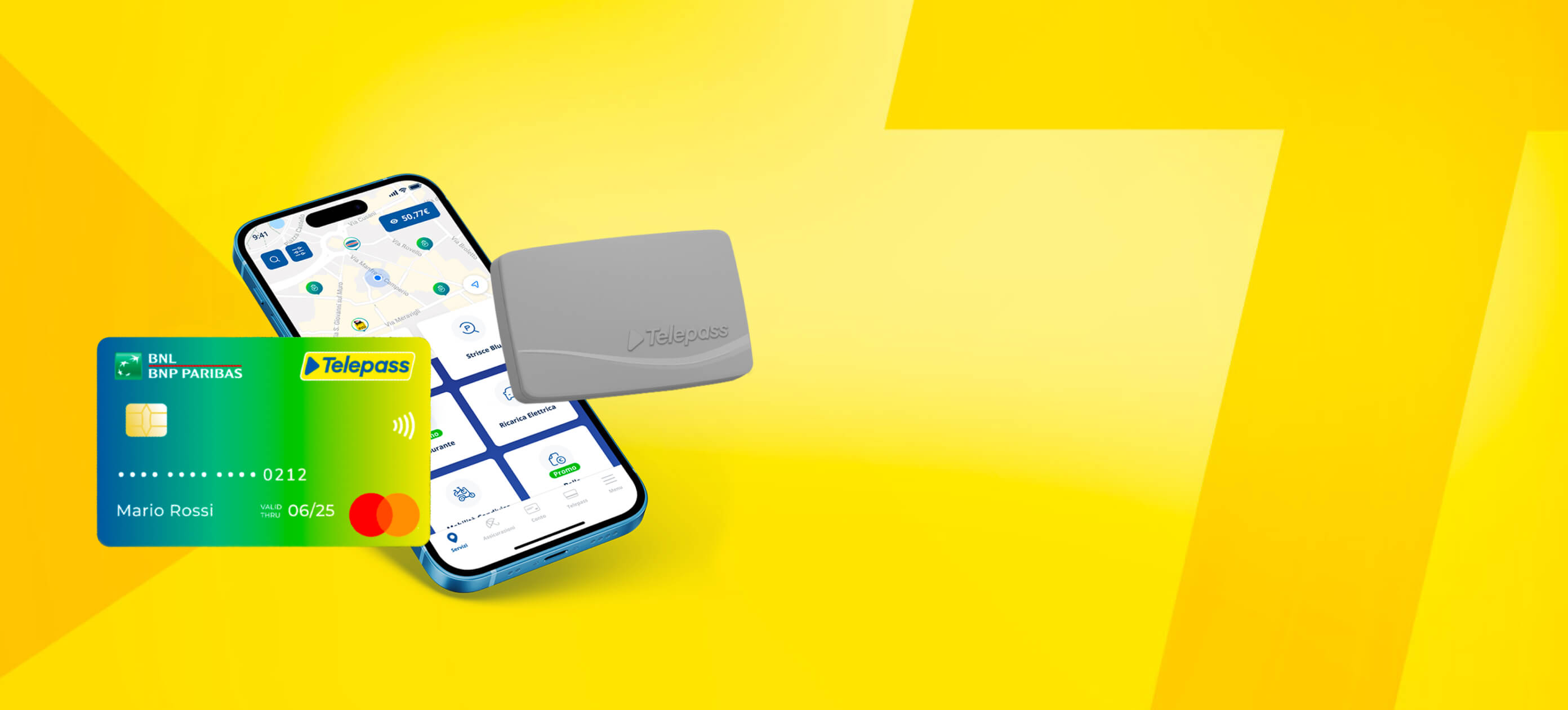 Telepass Pay X Privati Hero Banner