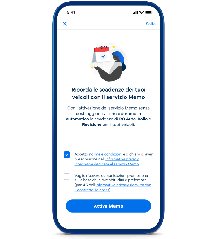 Come Funziona Memo Privati List - 1