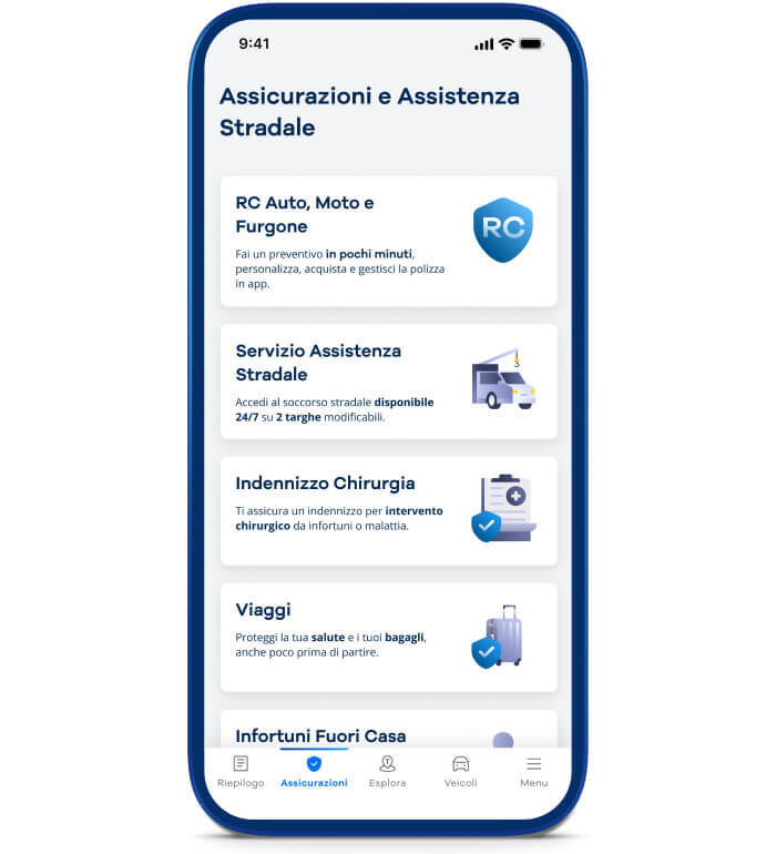 Assicurazione Mobilità Protetta Privati Come Funziona List - Step 1