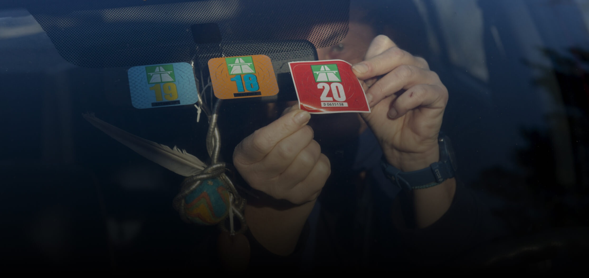 Servizio Vignette Elettroniche Privati Grid Row - app