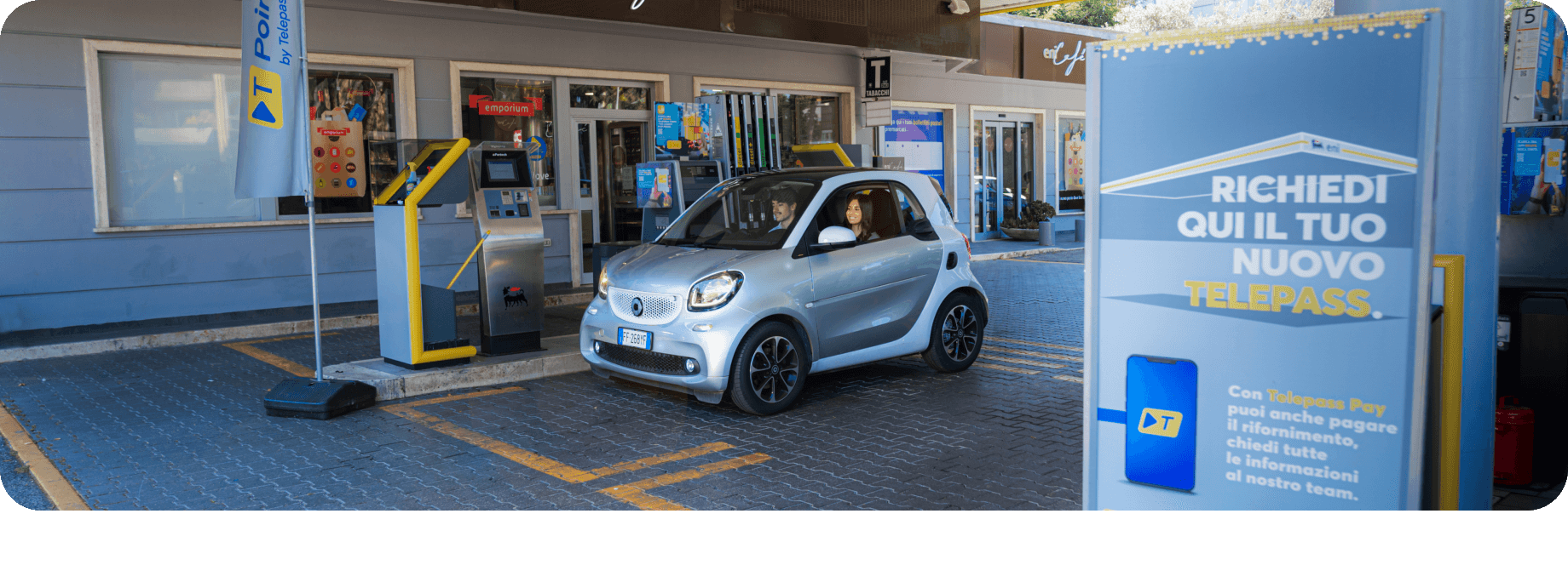 Open Banner Telepass Point