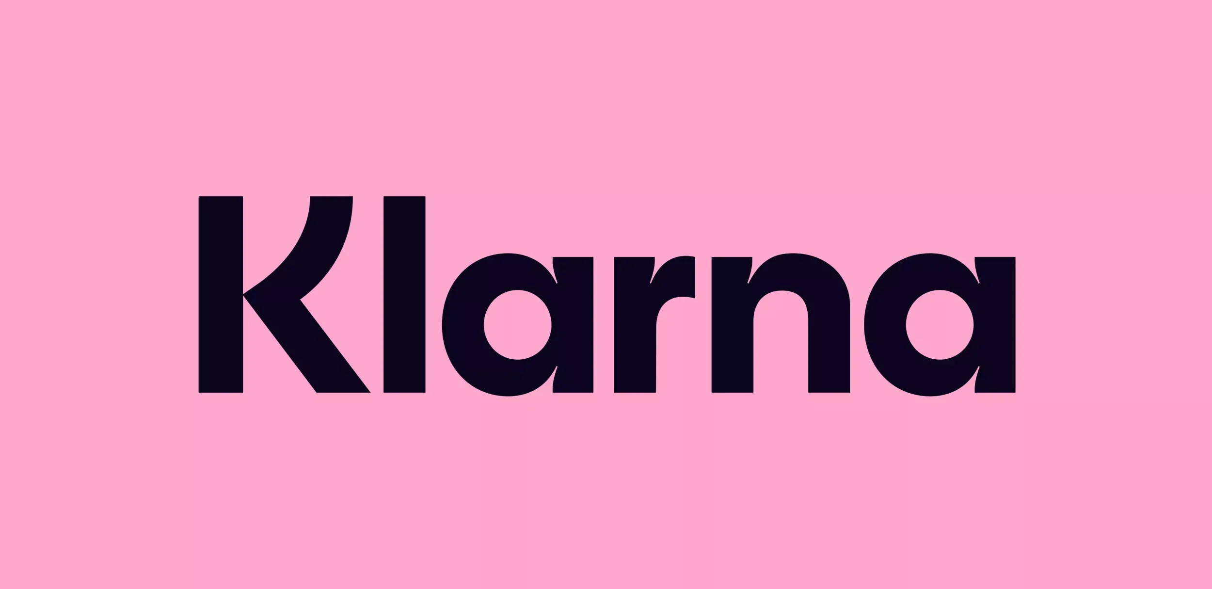 Klarna Logo Pink And Black