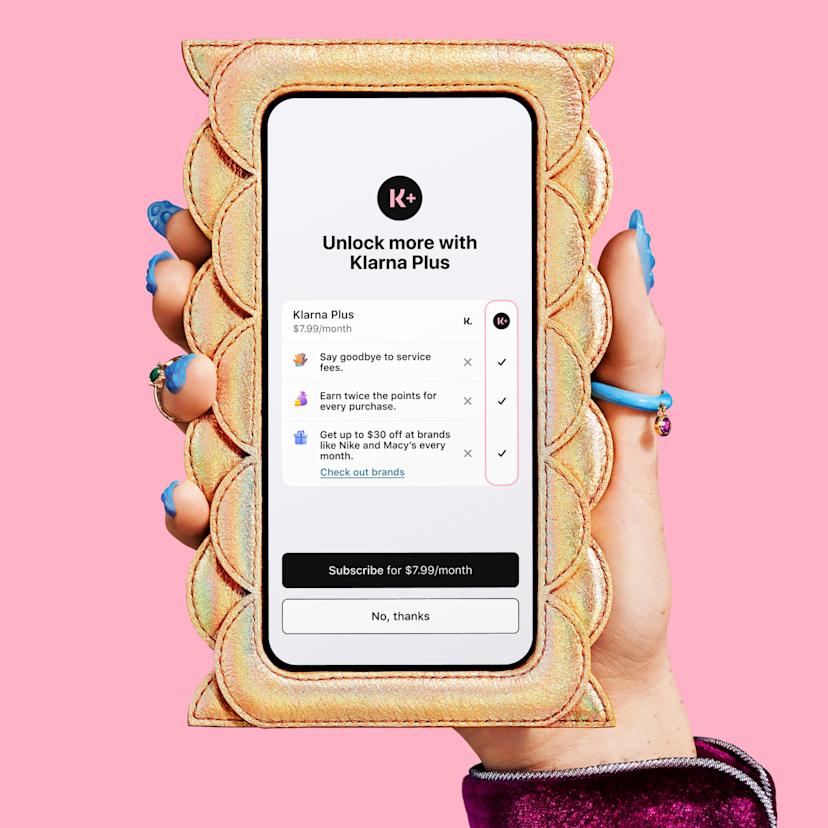 Klarna Plus Sign up and get 8 off your first purchase in the app