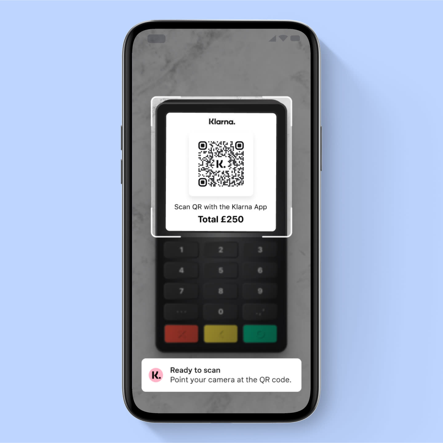 Shop instore with Klarna