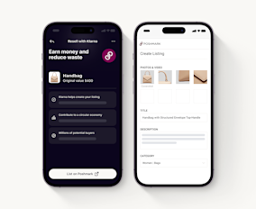 Poshmark and Klarna 