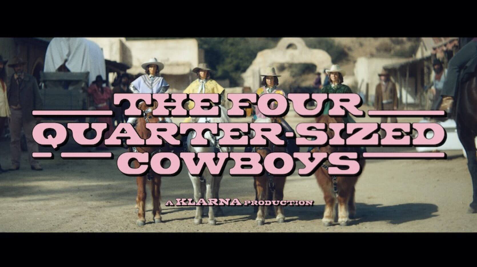 The Four Quarter-Sized Cowboys