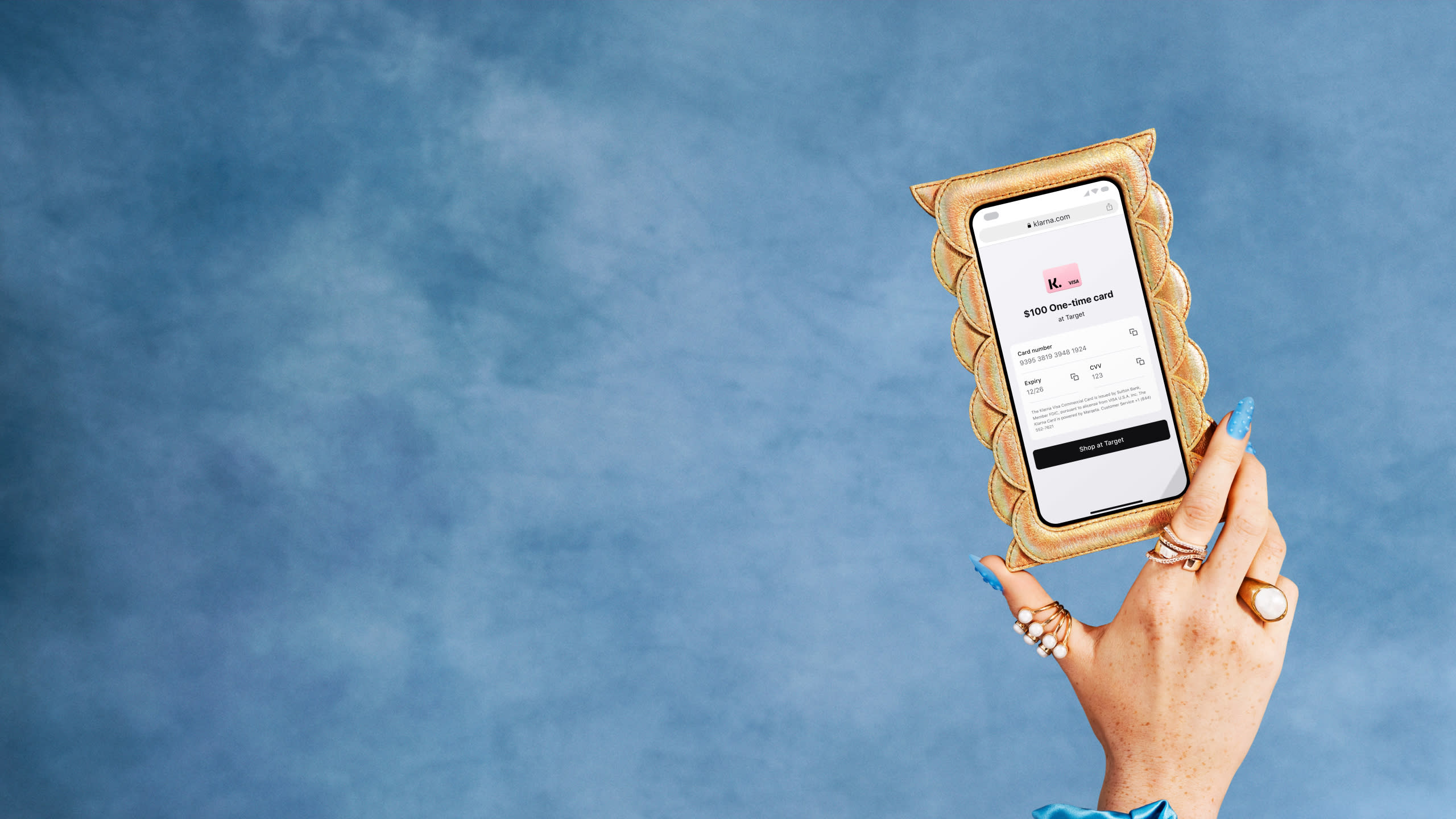 Pay in 4 small payments at Target Klarna US