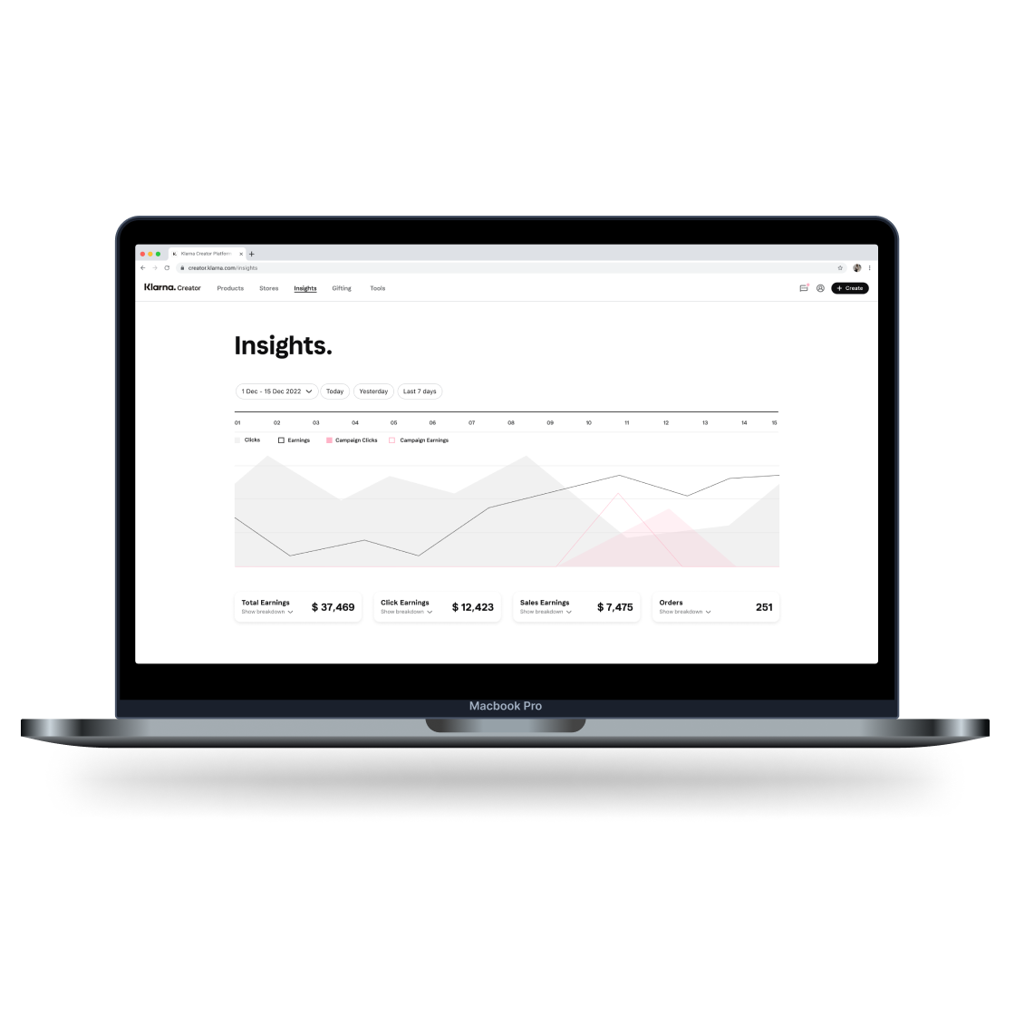 Insights desktop