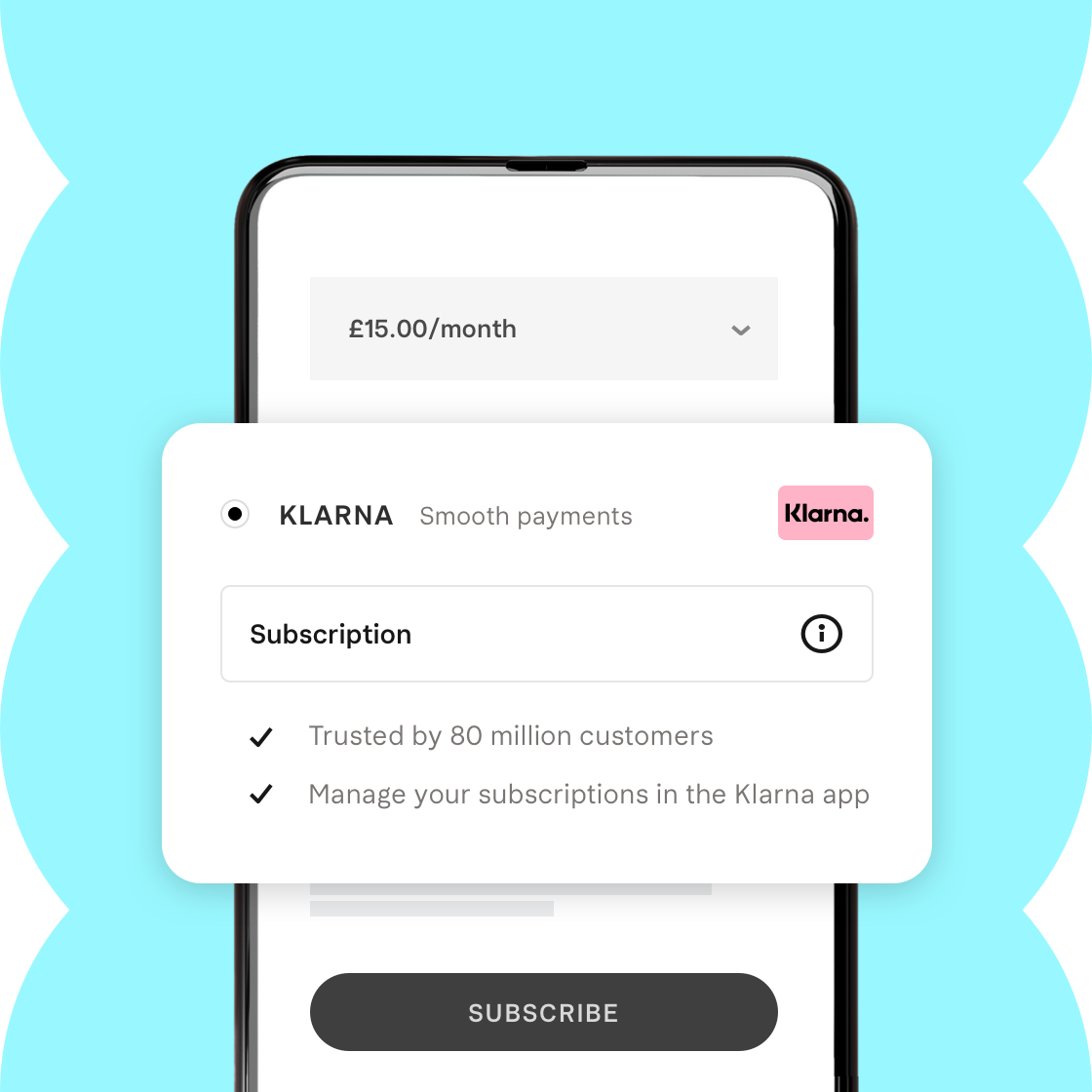 Subscription signup experience