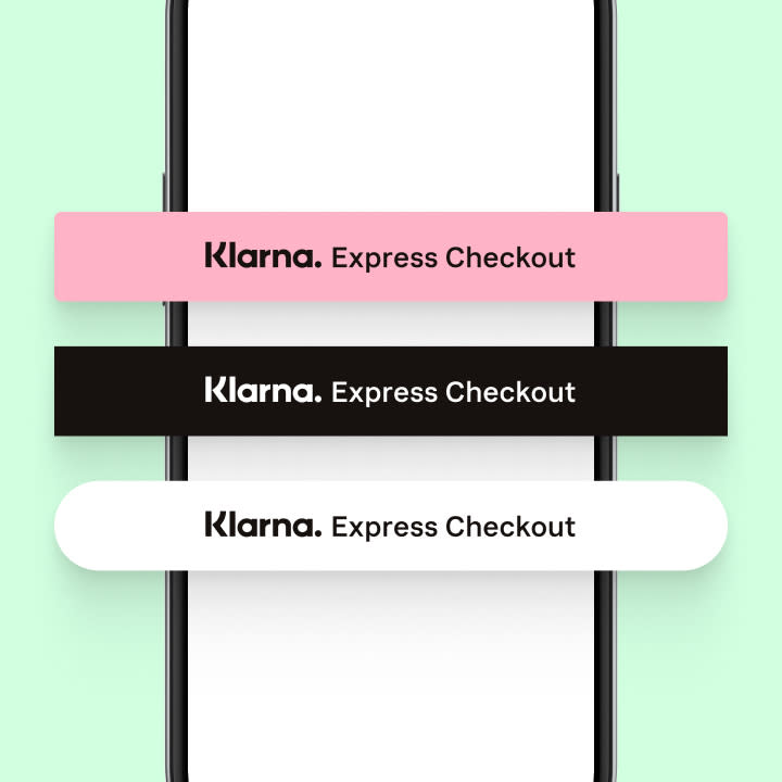 Customized Klarna Express buttons