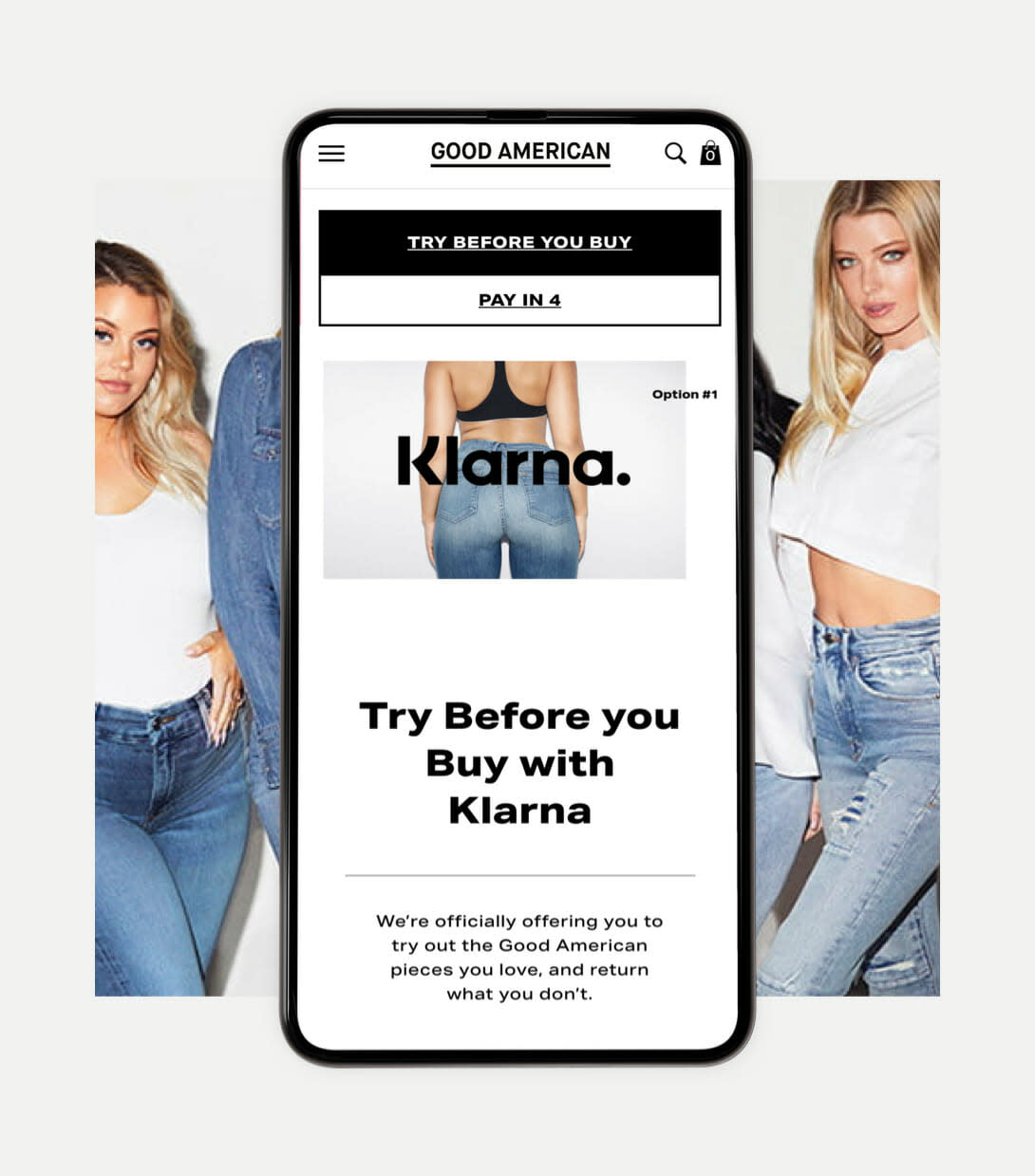 Klarna x Good American