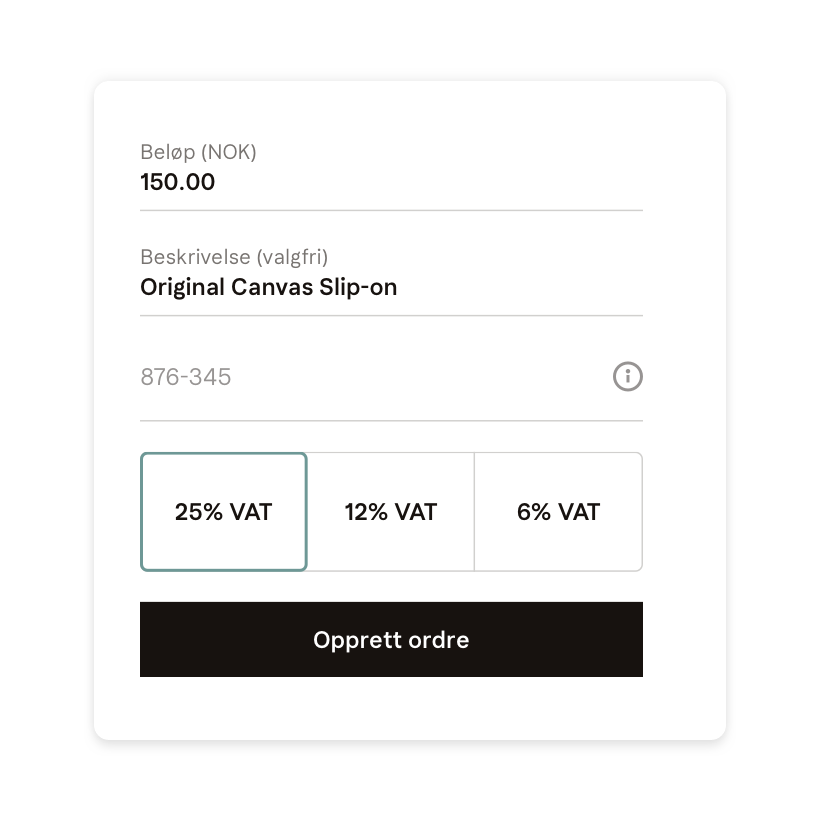 Business dashboard