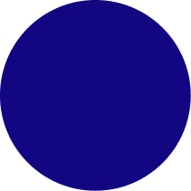 dunkelblauer Kreis