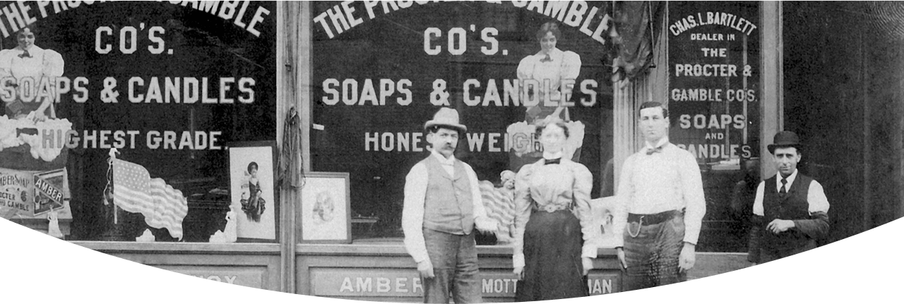 Bartlett-Geschäft im Jahre 1880
