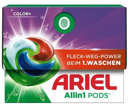 Ariel Color Allin1 PODs Verpackung