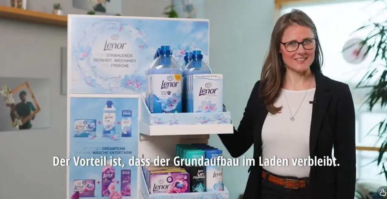 Lenor das Permanent Display