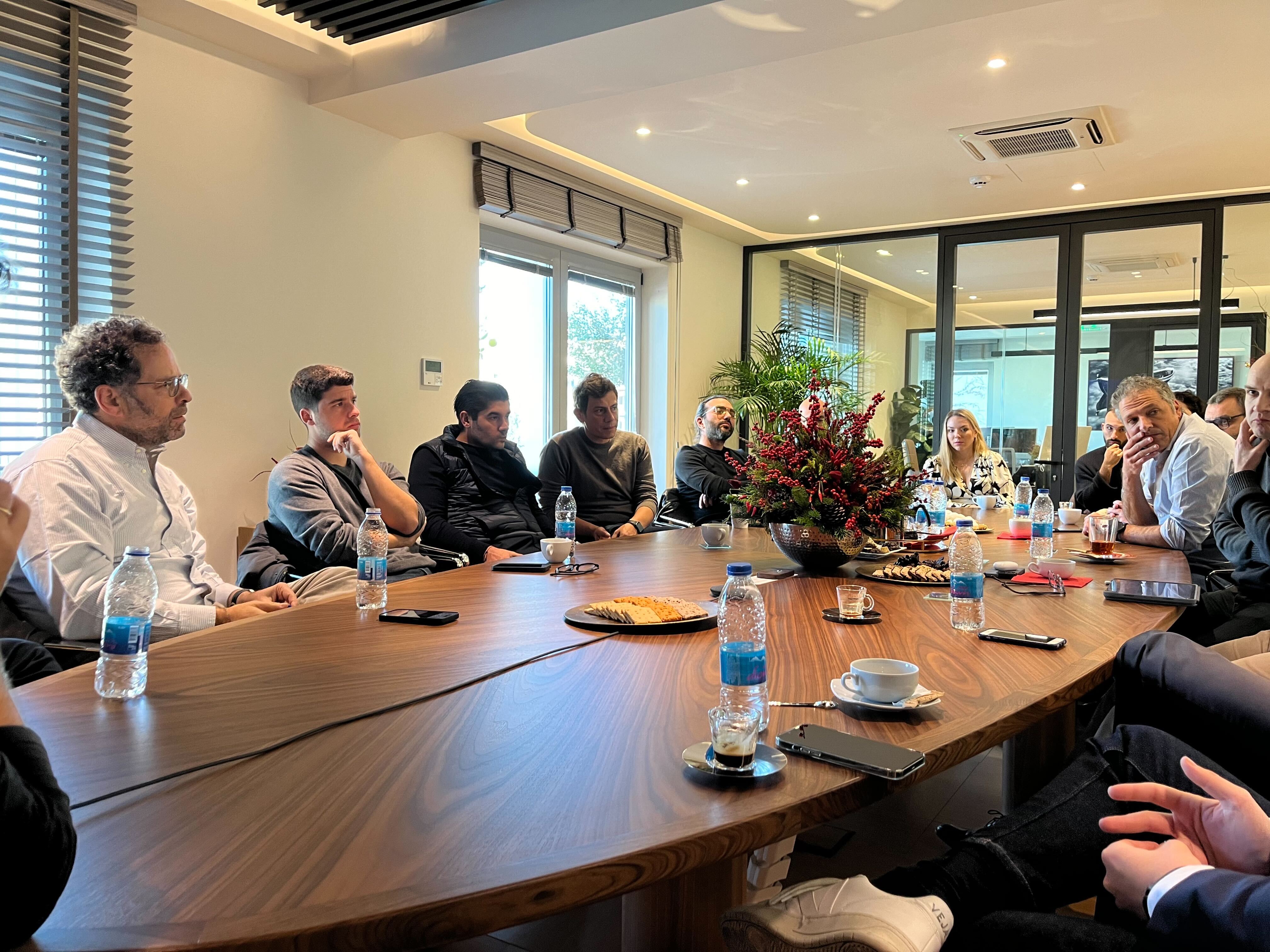 ScaleUp Breakfast with Neil Rimer at Endeavor Greece Offices