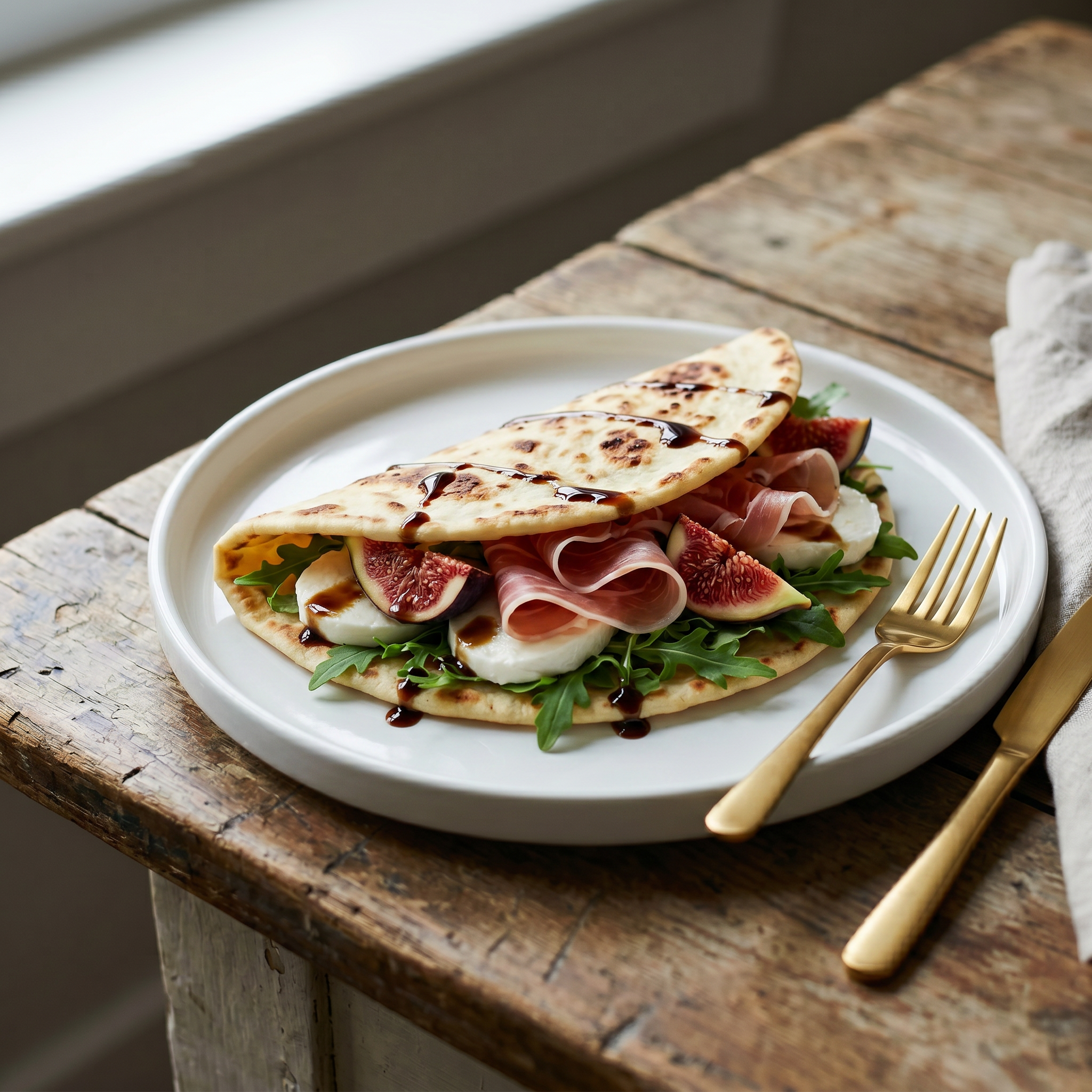 Sweet & sour piadina