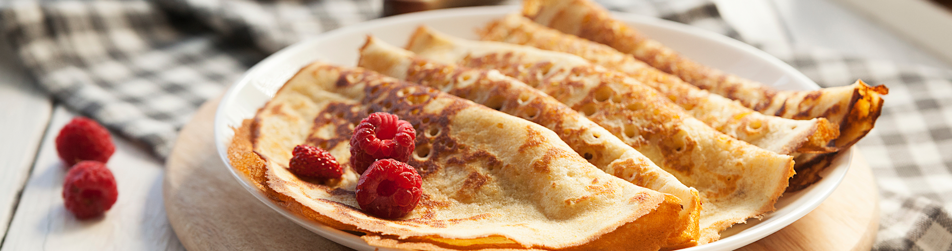 Egg‑free crêpes with galbani ricotta: a light, soft and delicious recipe