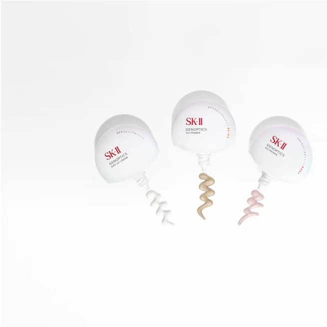 SKⅡ ccプライマー SK-II ジェノプティクス CC プライマー: ロージーピンク