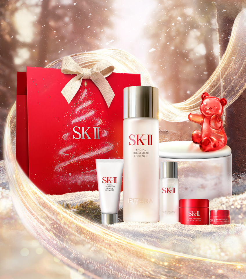 新品　SK-II ピテラ３点セットギフトバック付 スキンケア プレゼントセット：ピテラを贈ろう| SK-II
