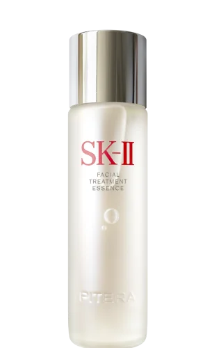 SK-IIフェイシャルトリートメントエッセンスは、毛穴や小じわをケアし、より透明感のあるなめらかな肌へと導きます。