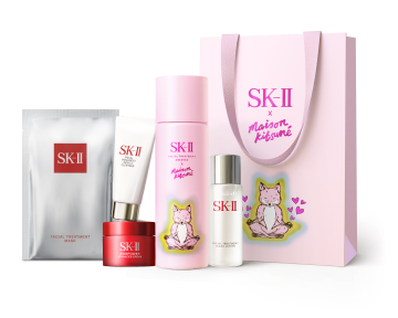 新生活応援セット：SK-II x Maison Kitsune 限定デザイン| SK-II