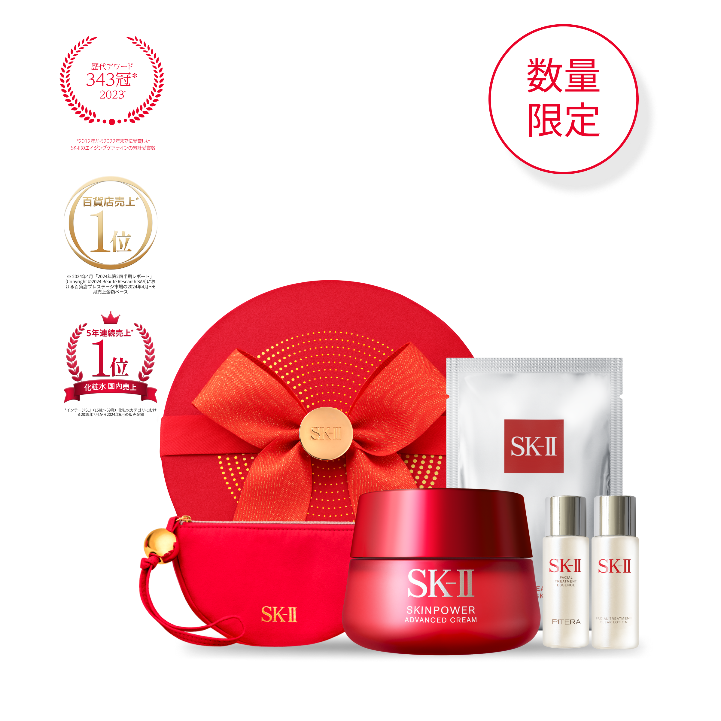 ピテラ™：人気スキンケアトライアルセット | SK-II