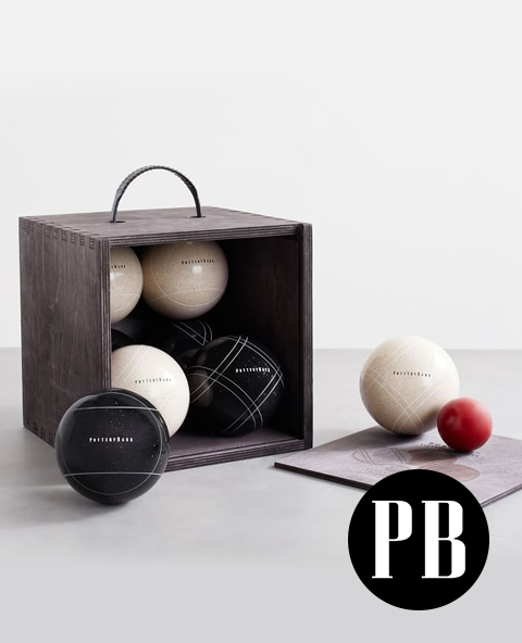 Image of a Bocce Ball set on Pottery Barn