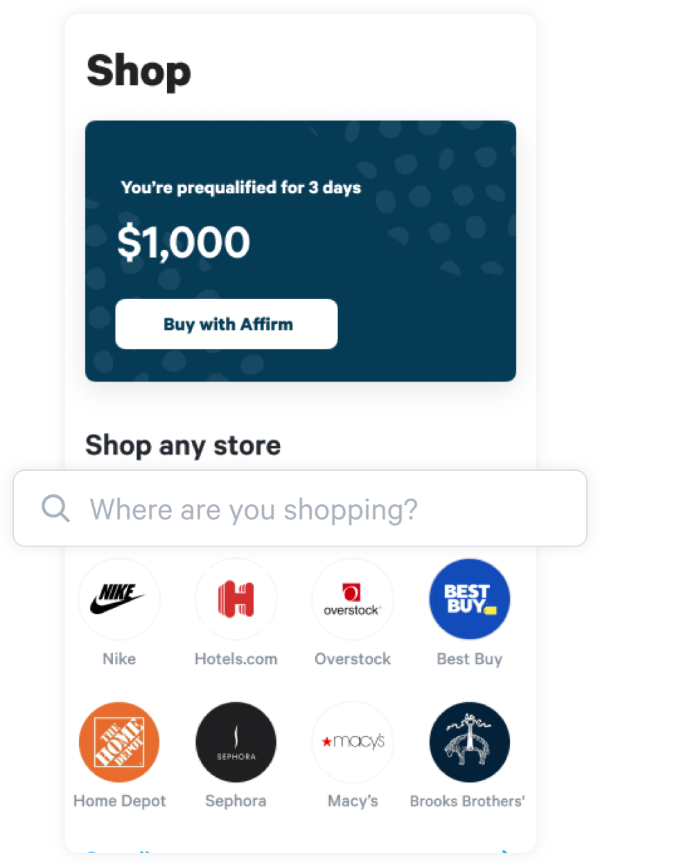 Download a new way to pay over time Affirm App