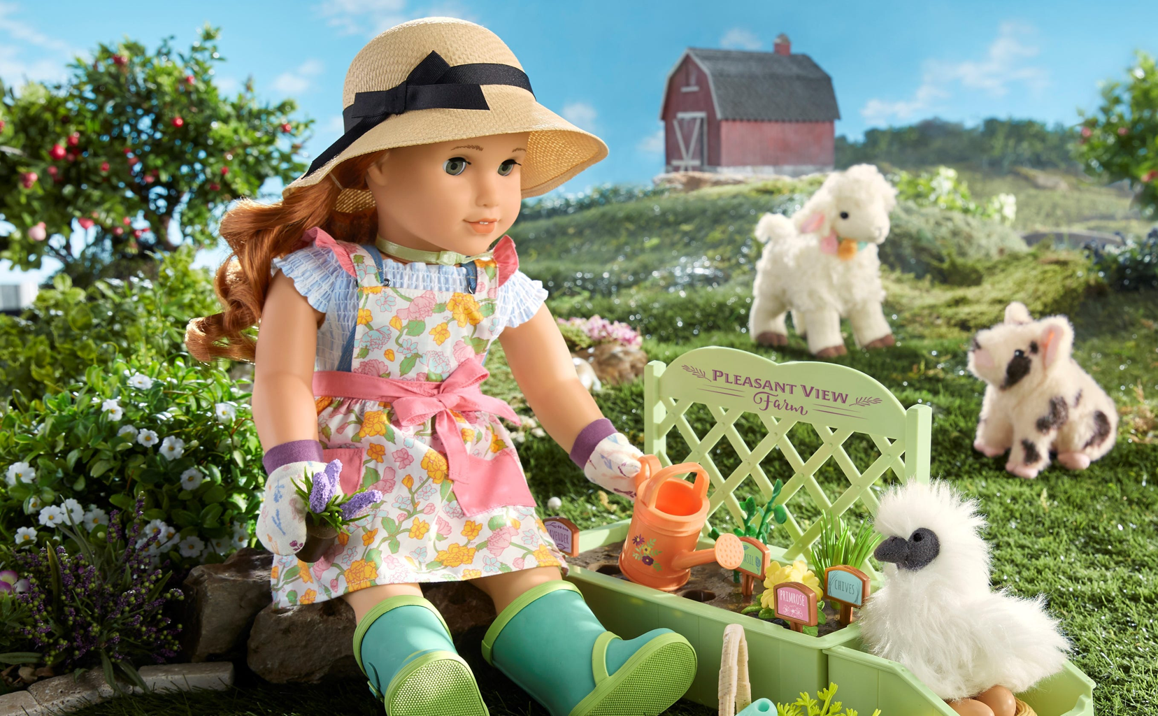 American Girl background