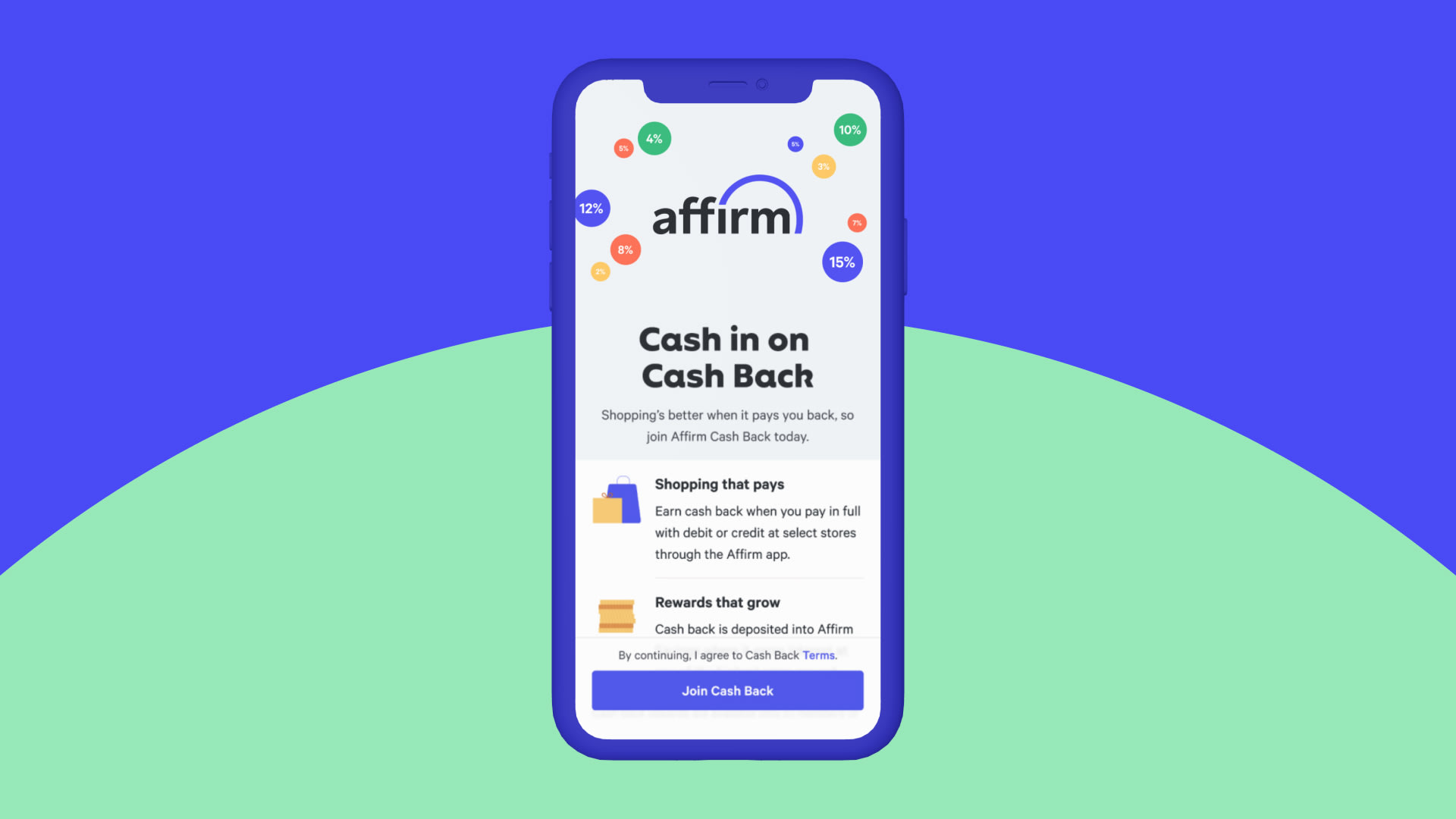 Cash Back Rewards Header Image